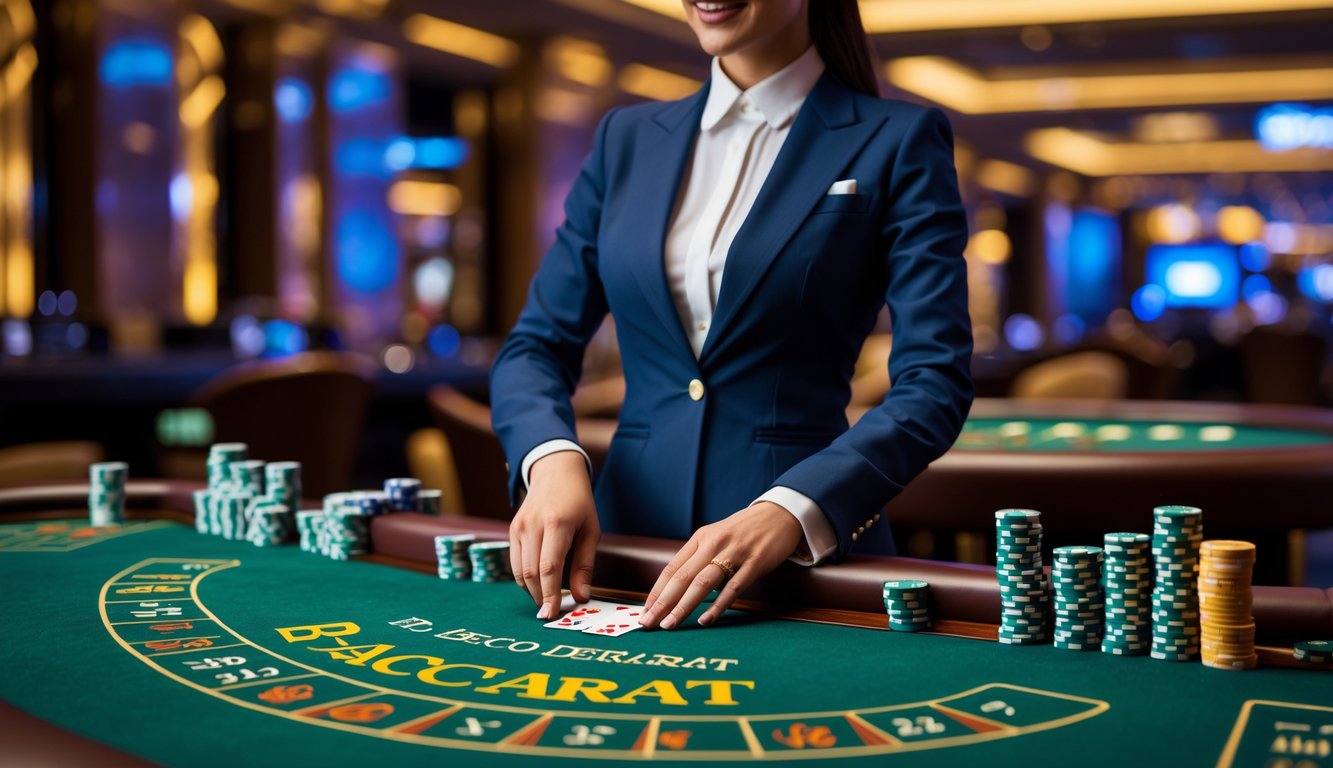 Main Baccarat Live Dealer Uang Asli: Panduan untuk Pemain Pemula